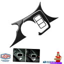 内装パーツ 日産370Zベースコンバーチブル3PC用センターウォーターカップパネルカーボンファイバーステッカー Center Water Cup Panel Carbon Fiber Sticker For NISSAN 370Z Base Convertible 3PC(2)
