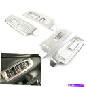 内装パーツ 4ピース左車内の窓スイッチパネルのTirm Fit Subaru Forester 2019-20 4PCS Left Hand Car Inter...