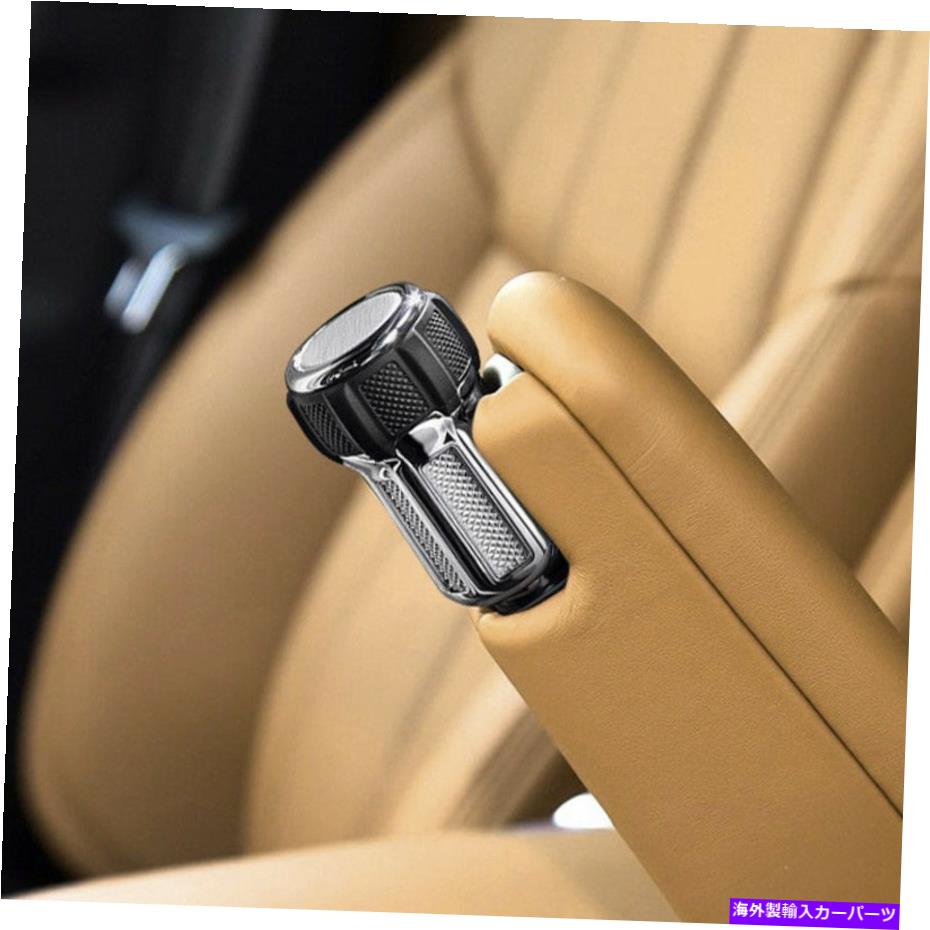 内装パーツ 2倍の車の合金シート肘掛け保護具合のノブフィットのためのノブのフィット5ランドローバー範囲ローバー 2x Car Alloy Seat Armrest Adjust Knob fit for Discovery 5 Land Rover Range Rover
