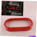 内装パーツ ジープwrangler jk 07-10のための赤い中央ギアシフトトリムフレームカバーフィット Red Central Gear Shift Trim Frame Cover Fit For Jeep Wrangler JK 07-10(2)