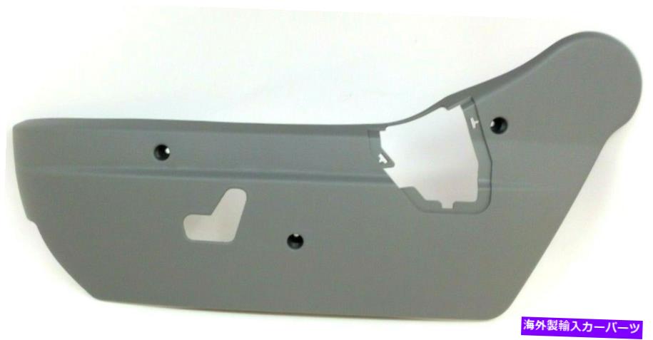 内装パーツ 04-09 Dodge Durango LHフラインズサイズシートトライラルカーアンペーカー付きOEM-オリジナルの役職を表示 04-09 Dodge Durango LH ドライバーサイドシートトリムパネルカバー アンカーカバー付き OEM- show original title