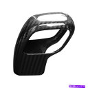 内装パーツ フォードF150 2015+のための室内ギアシフトヘッドカーボンファイバーの装飾フレームトリムカバー Interior Gear Shift Hea...