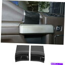 内装パーツ ファーF150 2 =アブアンダウンデイバー用2 Xインテンリアカンジェルカルワー - オリジナルのタイトルを表示する フォード F150 2 ドア 2015-20 ABSカーボンファイバー用 2 xインテリアドアハンドルパネルカバー- show original title