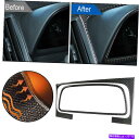 内装パーツ 2ピース車のダッシュボードフレームデカールカーボンファイバーステッカーのドッジの旅のトリム 2Pcs Car Dashboard Frame Decal Carbon Fiber Stickers Trim for Dodge journey