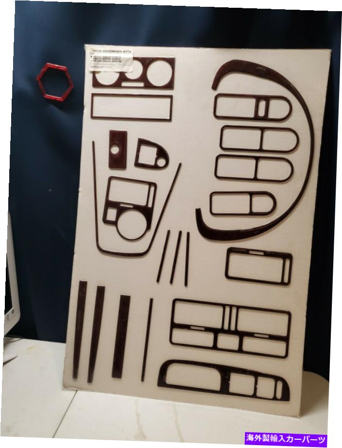 内装パーツ カッピシュトライカットvwc012 1999-03ウルクスペーポンカッタアブロン気候気候ババウドドに闘う - オリジナルのタイトルを表示 ダッシュトリムキット VWC012 1999-03 フォルクスワーゲン ジェッタ アナログ気候バーウッドに適合- show original title