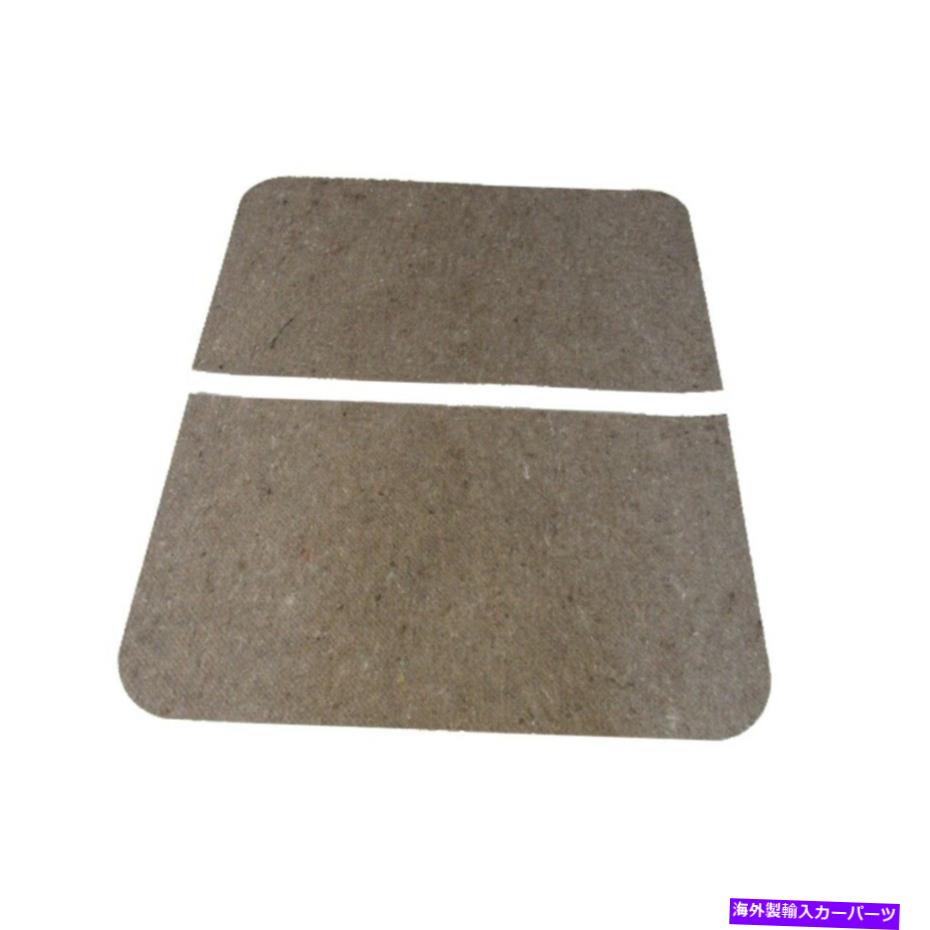 内装パーツ 1970-74メッキサンプリングマーチトップドットポイントライバー断熱 - オリジナルのタイトルを表示する 1970-74 ダッジチャレンジャーハードトップジュート用ヘッドライナー断熱- show original title