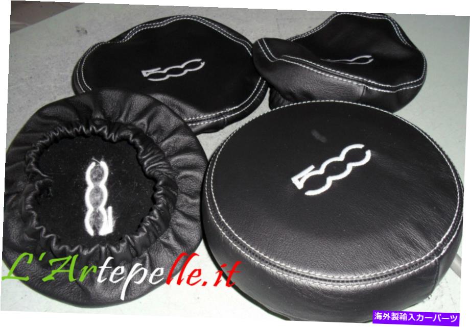 内装パーツ ライダー本革革ドレトピック500 2006用品+製品バスタイク - オリジナルのタイトルを表示する ライナー 本革 ヘッドレスト フィアット 500 2006 用 + 新品カスタマイズ- show original title