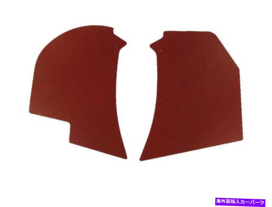 内装パーツ 1961-1962 Dodge Lancer CC用パックオスワード - オリジナルタイトルを表示する 1961-1962 Dodge Lancer CC用キックパネルボード-レッド- show original title