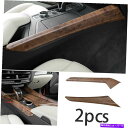 内装パーツ Cadillac CT5 2019-2021エンペルフィットスポイトリーショウトリッサにセット - オリジナルのタイトルを表示する Cadillac CT5 2019-2021 サンダルウッドグレインギアシフト両サイドストリップトリムにフィット- show original title