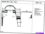 内装パーツ メーチン・デイバー・カッピン・セットマツダMX-6 1993-1995インジア・ノーバー・イオット - オリジナルのタイトルを表示する カーボンファイバーダッシュトリムキット マツダ MX-6 1993-1995 インテリアオーバーレイ用- show original title