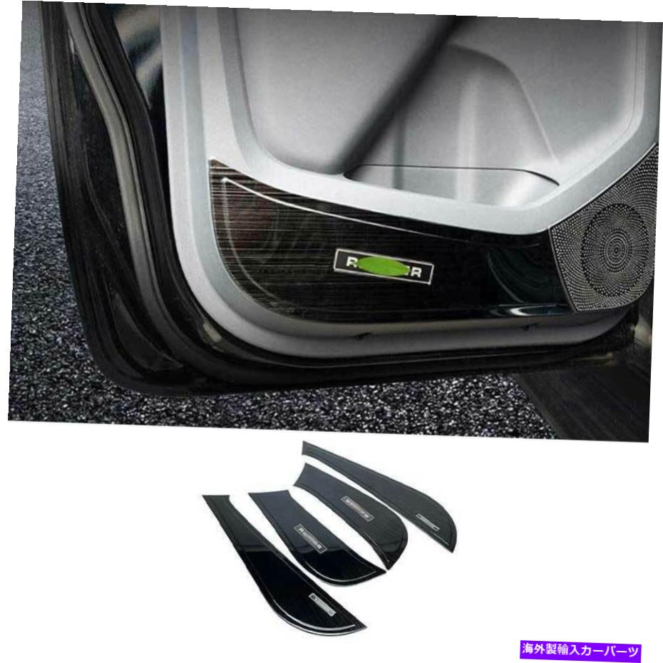 内装パーツ Ford Ranger 2015-2021用プラックポタンインジアリアンザオックスドタントリー4本 - オリジナルのタイトルを表示する Ford Ranger 2015-2021 用ブラックチタンインテリアドアアンチキックパネルトリム 4本- show original title