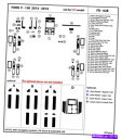 内装パーツ フォーブンF-150 2013-2014用途メーカーデイパーハットリーシュードリア付き - オリジナルのタイトルを表示する フォード F-150 2013-2014 用カーボンファイバーダッシュトリムキット ナビゲーションインテリア付き- show original title(2)