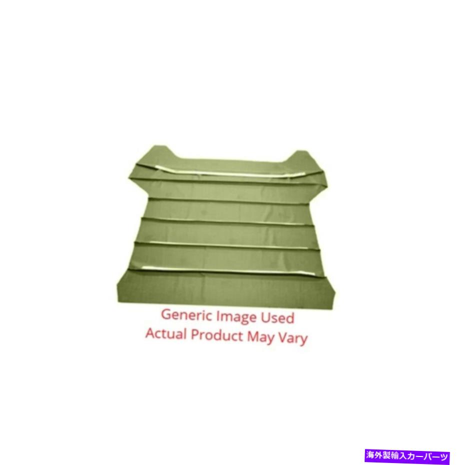 内装パーツ 1966 Dodge Polara 4チェアーズトップシュアルフィット用ホットライダー - オリジナルのタイトルを表示 1966 Dodge Polara 4 ドアハードトップサンダルウッド用ヘッドライナー- show original title