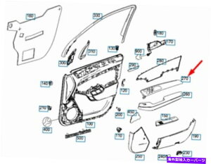 内装パーツ Mercedes-Benz GLE W 166コロント⇒アニルトリーアートA 1667203522商品 - オリジナルのタイトルを表示 MERCEDES-BENZ GLE W 166 フロント左ドアパネルトリムA 1667203522 新品- show original title