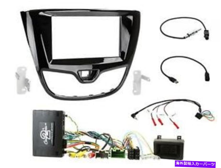 内装パーツ CTKVX 39ブラスチルDIN FACIAインファックインヘッピングスピアリングVAUXHALL OPELカルミ用用 - オリジナルのタイトルを表示 CTKVX 39 ブラック ダブルDIN FACIA インフォダッター ステアリング VAUXHALL OPEL カールヴィバ用- show original title