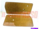 内装パーツ ドアパネルフィットカーペットブラウンフィアット126個人オリジナル Door Panels Fitted Carpet Brown Fiat 126...