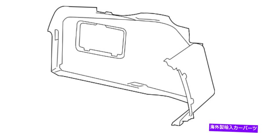 内装パーツ 純純gmトンクデイクトリム92264594-オリジナルのタイトルを表示 純正 GM トランク サイド トリム 92264594- show original title