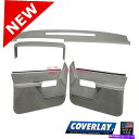 内装パーツ ライトグレーインテリアACCS。 C1500ピックアップフロント - カバーレイ用キット18-606C37F-LGR Light Gray Inte...