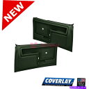 内装パーツ Bronco-Cadarter用デッカーリーガーザラミ - ?aPWRロック12-45L - GRN- Bronco-Coverer用ダークグリーン交換ドアパネル-ペアPWRロック 12-45L - GRN- show original title
