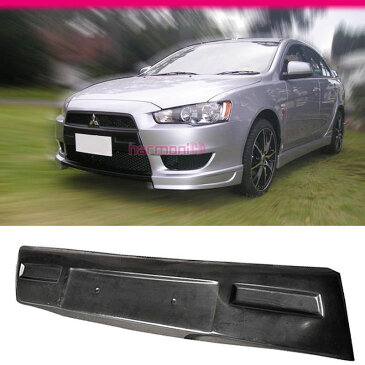 USパーツ 三菱ランサーフロントバンパーマスクポリウレタン Fit For 2008-2015 Mitubishi Lancer Front Bumper Mask Polyurethane