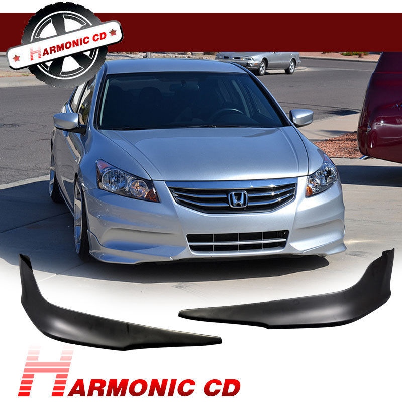 税込 Usパーツ フィット11 12ホンダアコード4drセダンフロントバンパーリップpu 2pcs Oeスタイル Fit For 11 12 Honda Accord 4dr Sedan Front Bumper Lip Pu 2pcs Oe Style 驚きの値段 Takatuf Om