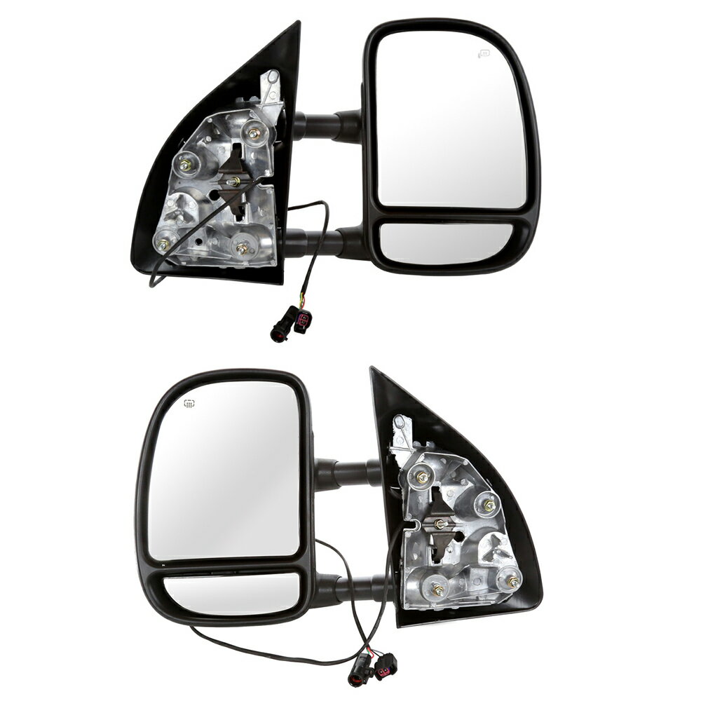 驚きの値段 Usミラー ペアのサイドミラーの99 04 Ford F250 F350 F450 F550 Sd ライフタイム保証 Pair Of Side Mirrors For A 99 04 Ford F250 F350 F450 F550 Sd W Lifetime Warranty 期間限定価格 Caliterra Cl