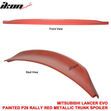 USスポイラー 販売！ 08-17ランサーエボX ABS MR GSR JDMダックビルリアトランク・スポイラー SALE! 08-17 Lancer EVO X ABS MR GSR JDM Duckbill Rear Trunk Spoiler Painted