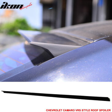 USスポイラー 10-13シボレーカマロ2Dr VRSスタイルルーフスポイラー無塗装黒 - PUF 10-13 Chevrolet Camaro 2Dr VRS Style Roof Spoiler Unpainted Black - PUF