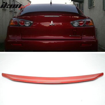 USスポイラー 販売！ 08-17ランサーエボX ABS MR GSR JDMダックビルリアトランク・スポイラー SALE! 08-17 Lancer EVO X ABS MR GSR JDM Duckbill Rear Trunk Spoiler Painted