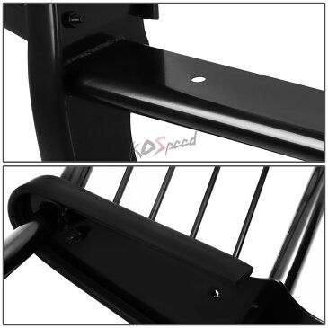 グリル 99-02遠征/ F15用の黒色軟鋼ブラシグリルガードフレームバー 0 2WD Black Mild Steel Brush Grille Guard Frame Bar for 99-02 Expedition/F150 2WD