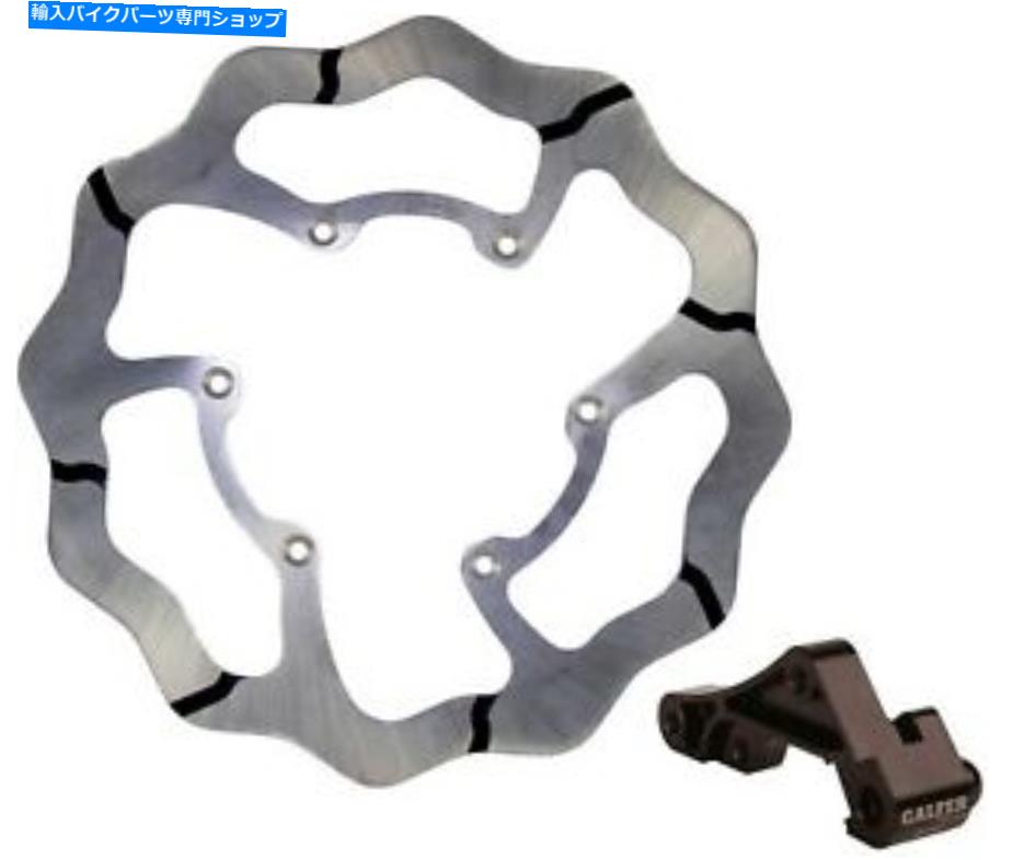 front brake rotor Galfer Tsunami 280mmフロントローターキット - ホンダ - CRF 250 / 450R / X-05-18 Galfer Tsunami 280mm Front Rotor Kit-Honda-CRF 250/450R/X-05-18