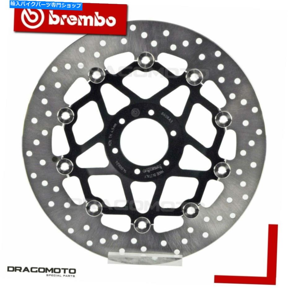 front brake rotor ホンダ400 CBR RR 1989-1990フロントブレーキディスクローターブレンボフローティング HONDA 400 CBR RR 1989-1990 Front Brake Disc Rotor BREMBO Floating