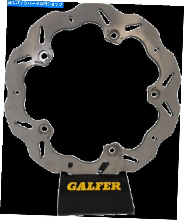 front brake rotor Galfer WaveブレーキローターフロントDF132FLW. Galfer Wave Brake Rotor Front DF132FLW