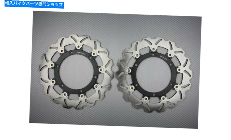 front brake rotor եȥ֥֥졼ǥڥ300mm Apria ETV Caponord 1000 ABS 2006-2008 Front Wave Brake Discs Rotors Pair 300mm APRILIA ETV CAPONORD 1000 ABS 2006-2008