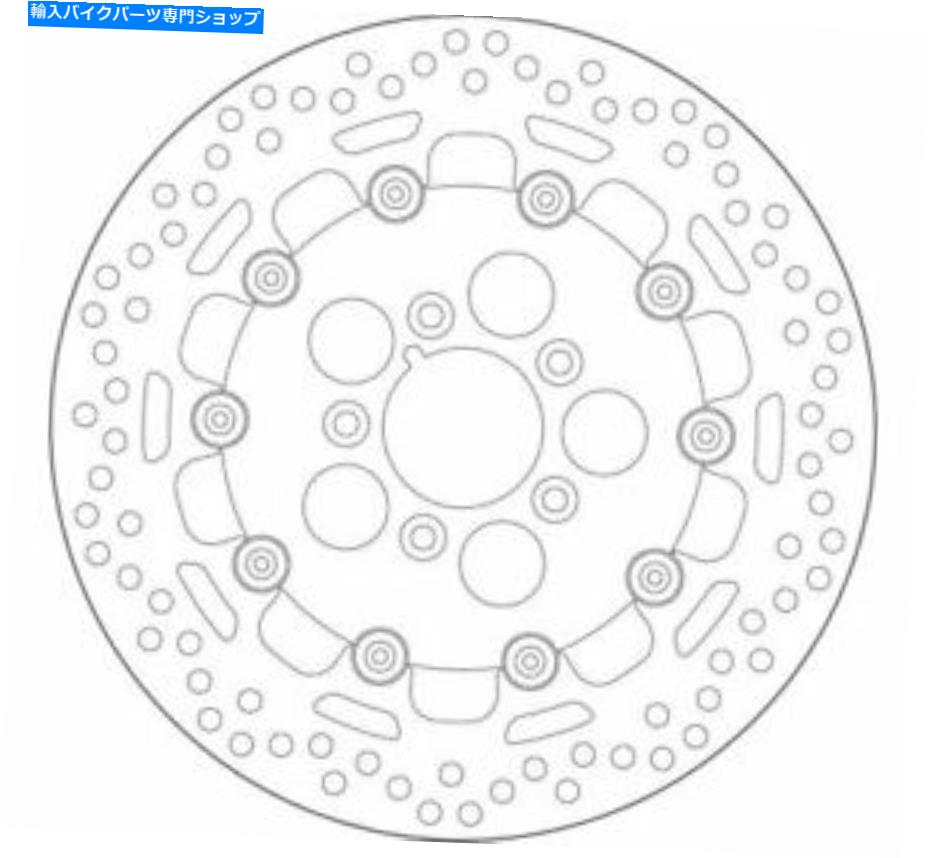 front brake rotor V-Twin 5206139100ѤΥ֥졼򥢥åץ졼ɤ Upgrade Brake ...