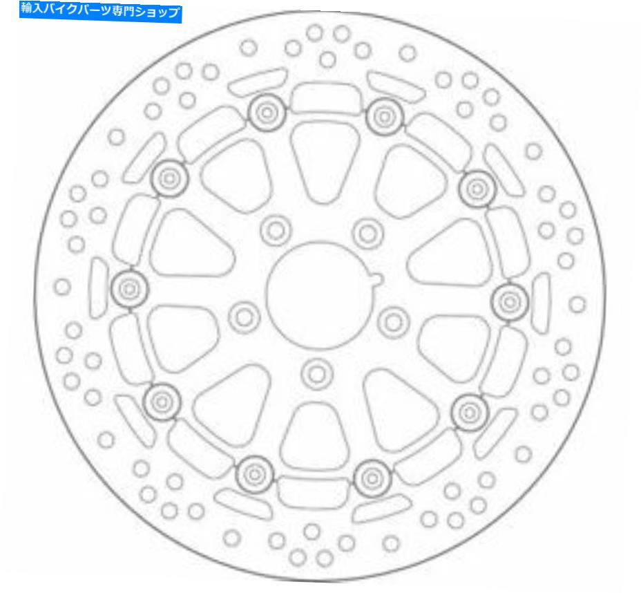 front brake rotor V-Twin 5206143100ѤΥ֥졼򥢥åץ졼ɤ Upgrade Brake ...