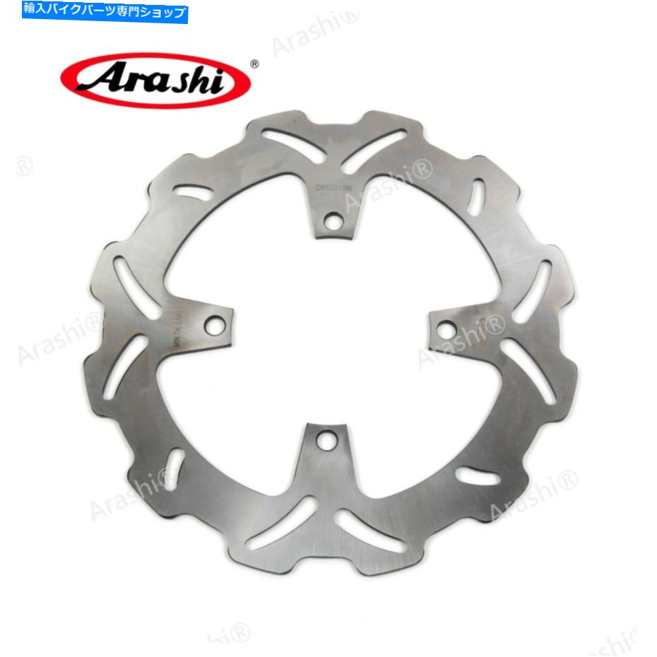 Front Brake Disc Rotor Fit For Kawasaki KX125 KX250 2003 - 2005 KX250F 2004カテゴリfront brake rotor状態新品メーカー車種発送詳細全国一律 送料無料 （※北海道、沖縄、離島は省く）商品詳細輸入商品の為、英語表記となります。Condition: NewFloating: NoStyle: WaveMaterial: Stainless Steel & Aluminium AlloyCertification: GT/T19001-2008 / ISO9001:2008Color: SilverRotor Size: 250mmManufacturer Part Number: DBS2010WFinish: CNC-MachinedPlacement on Vehicle: Front, LeftBrand: ArashiWarranty: 90 DayUPC: Does not apply《ご注文前にご確認ください》■海外輸入品の為、NC・NRでお願い致します。■取り付け説明書は基本的に付属しておりません。お取付に関しましては専門の業者様とご相談お願いいたします。■通常2〜4週間でのお届けを予定をしておりますが、天候、通関、国際事情により輸送便の遅延が発生する可能性や、仕入・輸送費高騰や通関診査追加等による価格のご相談の可能性もございますことご了承いただいております。■海外メーカーの注文状況次第では在庫切れの場合もございます。その場合は弊社都合にてキャンセルとなります。■配送遅延、商品違い等によってお客様に追加料金が発生した場合や取付け時に必要な加工費や追加部品等の、商品代金以外の弊社へのご請求には一切応じかねます。■弊社は海外パーツの輸入販売業のため、製品のお取り付けや加工についてのサポートは行っておりません。専門店様と解決をお願いしております。■大型商品に関しましては、配送会社の規定により個人宅への配送が困難な場合がございます。その場合は、会社や倉庫、最寄りの営業所での受け取りをお願いする場合がございます。■輸入消費税が追加課税される場合もございます。その場合はお客様側で輸入業者へ輸入消費税のお支払いのご負担をお願いする場合がございます。■商品説明文中に英語にて”保証”関する記載があっても適応はされませんのでご了承ください。■海外倉庫から到着した製品を、再度国内で検品を行い、日本郵便または佐川急便にて発送となります。■初期不良の場合は商品到着後7日以内にご連絡下さいませ。■輸入商品のためイメージ違いやご注文間違い当のお客様都合ご返品はお断りをさせていただいておりますが、弊社条件を満たしている場合はご購入金額の30％の手数料を頂いた場合に限りご返品をお受けできる場合もございます。(ご注文と同時に商品のお取り寄せが開始するため)（30％の内訳は、海外返送費用・関税・消費全負担分となります）■USパーツの輸入代行も行っておりますので、ショップに掲載されていない商品でもお探しする事が可能です。お気軽にお問い合わせ下さいませ。[輸入お取り寄せ品においてのご返品制度・保証制度等、弊社販売条件ページに詳細の記載がございますのでご覧くださいませ]&nbsp;