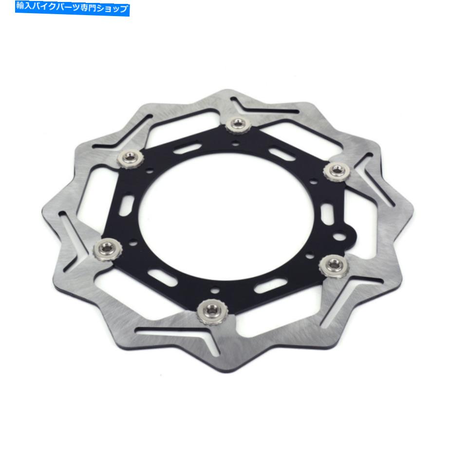 front brake rotor SX SXF EXC XC XCF 250 350ブラック用270mm前面フローティングブレーキディスクローター 270MM Front Floating Brake Disc Rotors For SX SXF EXC XC XCF 250 350 Black