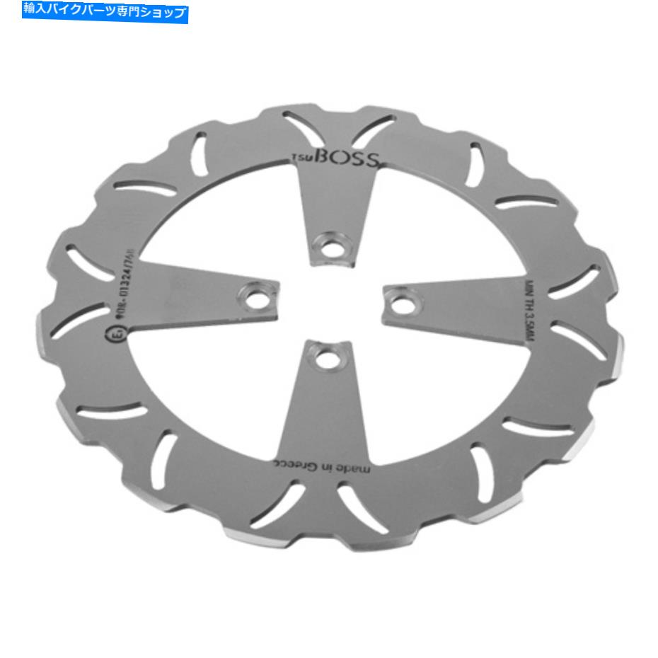 front brake rotor Kymco Dynamic 125用Tsuboss Racingフロントブレーキディスク（00~15）PN：DA345FID Tsuboss Racing Front Brake Disc for Kymco Dynamic 125 (00-15) PN: DA345FID