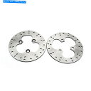 front brake rotor ホンダSportrax 400 TRX400X 99-08 TRX400X 09-14のための2ピース前ブレーキディスクローター 2Pcs Front Brake Disc Rotor For Honda Sportrax 400 TRX400EX 99-08 TRX400X 09-14