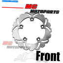 front brake rotor ヤマハXP T-Max 500 2004-2007のための267 ...