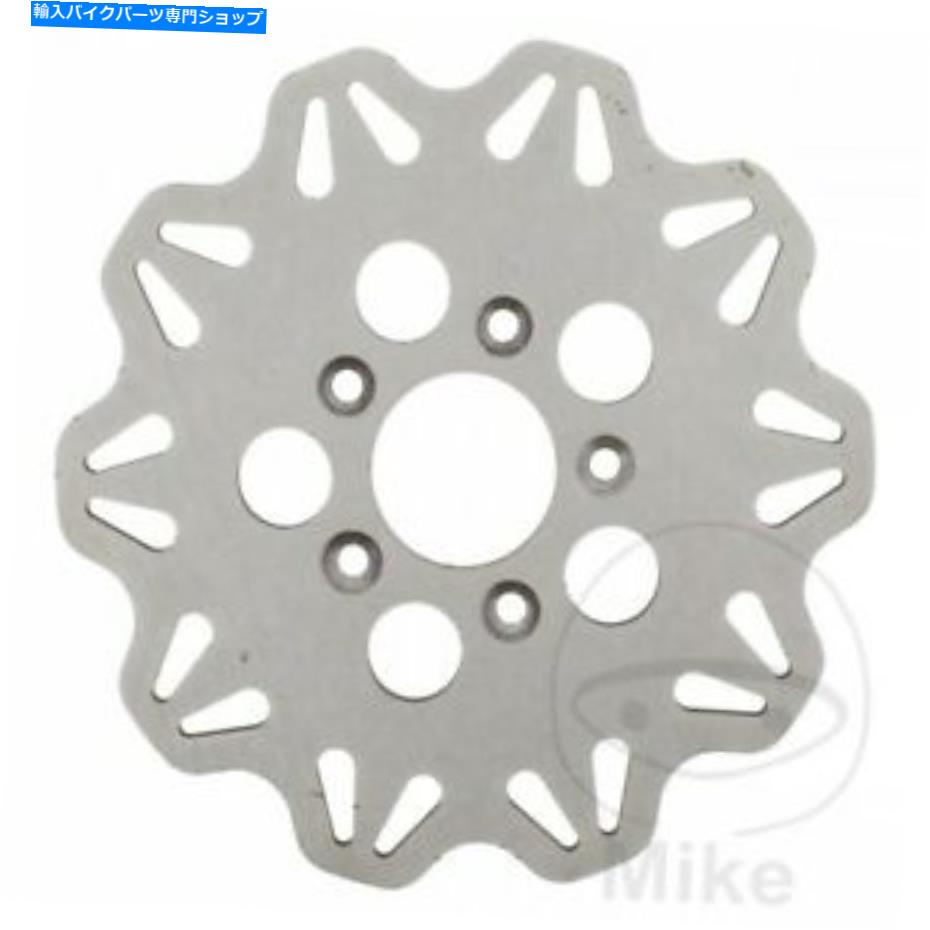 front brake rotor フロントブレーキディスクVee EBC Italjet Dragster 180 2001 Front Brake Disc Vee EBC Italjet Dragster 180 2001