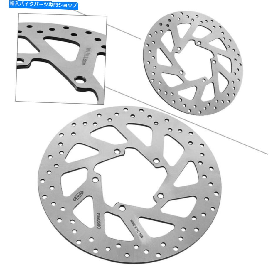 front brake rotor スチールフロントブレーキディスクローターオートバイフィットヤマハFZ 16 150 2012-2015スチール新品 Steel Front Brake Disc Rotor Motorcycle Fit YAMAHA FZ 16 150 2012-2015 Steel New