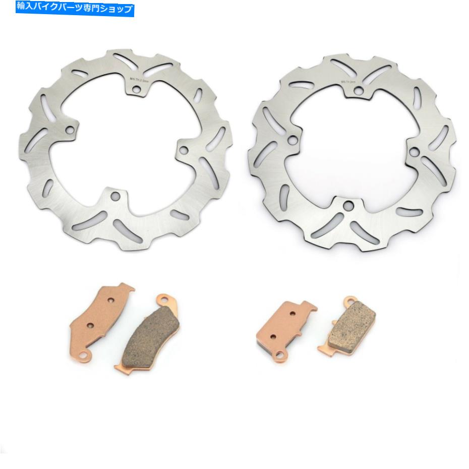 front brake rotor RMZ450 2005-2021եȥꥢ֥졼ǥ+ѥåRMZ250 2007-2021 RMZ450 2005-2021 Front Rear Brake Rotors Disc + Pads For Suzuki RMZ250 2007-2021