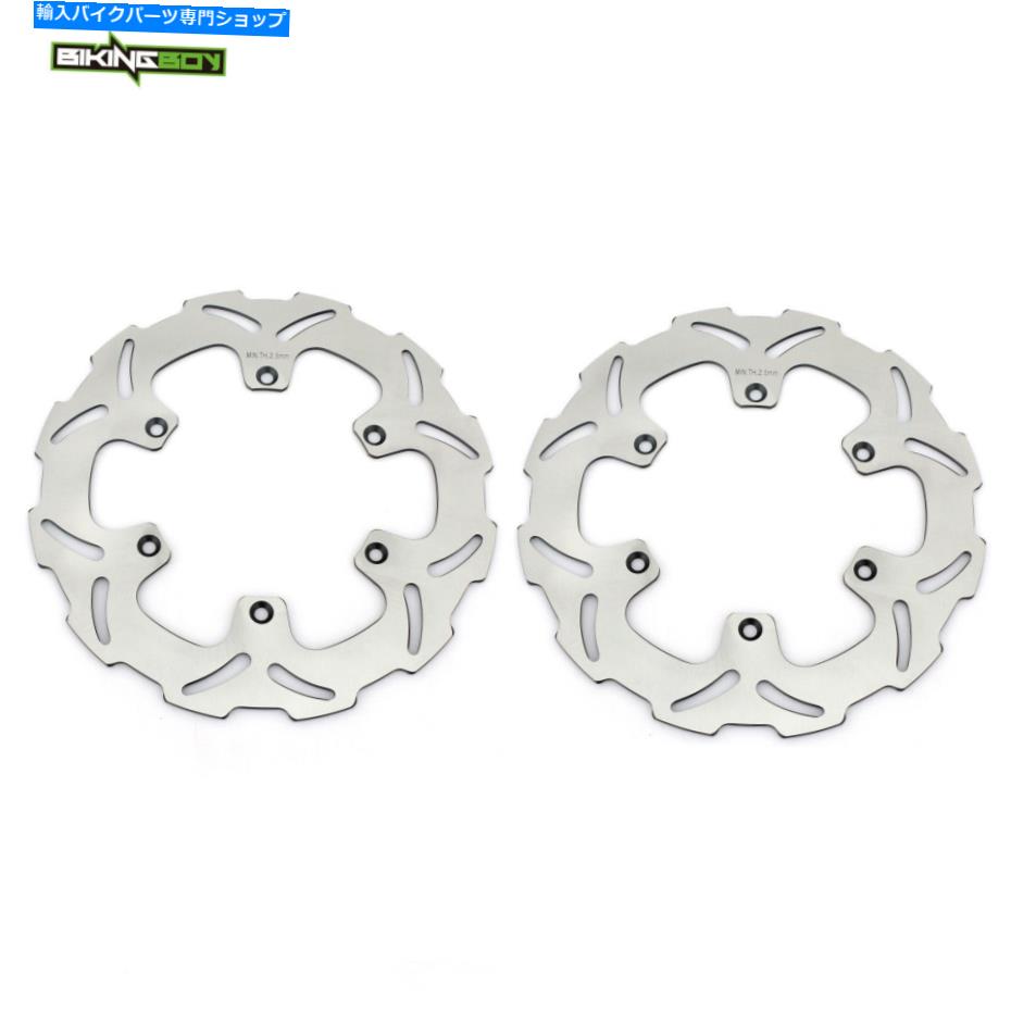 front brake rotor ヤマハのためのXTZ 750 XTZ750スーパーテネール1989-2000フロントブレーキディスクローター2ピース XTZ 750 XTZ750 SUPER TENERE 1989-2000 Front Brake Discs Rotors 2PCS For Yamaha