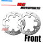 front brake rotor ޥFJ 1100 1984-1985 84 85Τ2ĤPCSեȥåɥ֥졼ǥå 2 pcs Front Solid Brake Disc Rotor Set For Yamaha FJ 1100 1984-1985 84 85