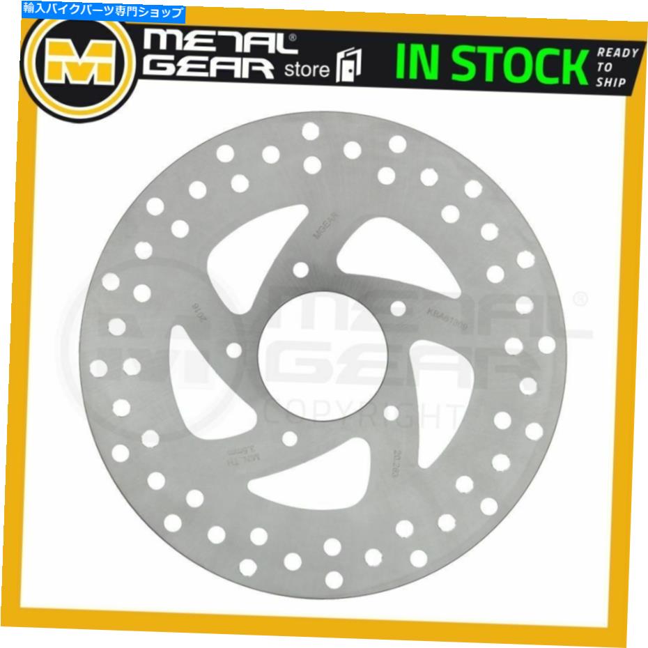 front brake rotor KYMCO B＆W 50 2002のメタルギアブレーキディスクローターフロントL MetalGear Brake Disc Rotor Front L for KYMCO B & W 50 2001 2002