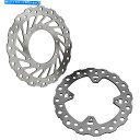 front brake rotor ホンダCR125 CRF250 CRF450のための2ピースブレーキディスク前面と背中 2pcs Brake Disc Front and back For Honda CR125 CR 125 250 500 CRF250 CRF450