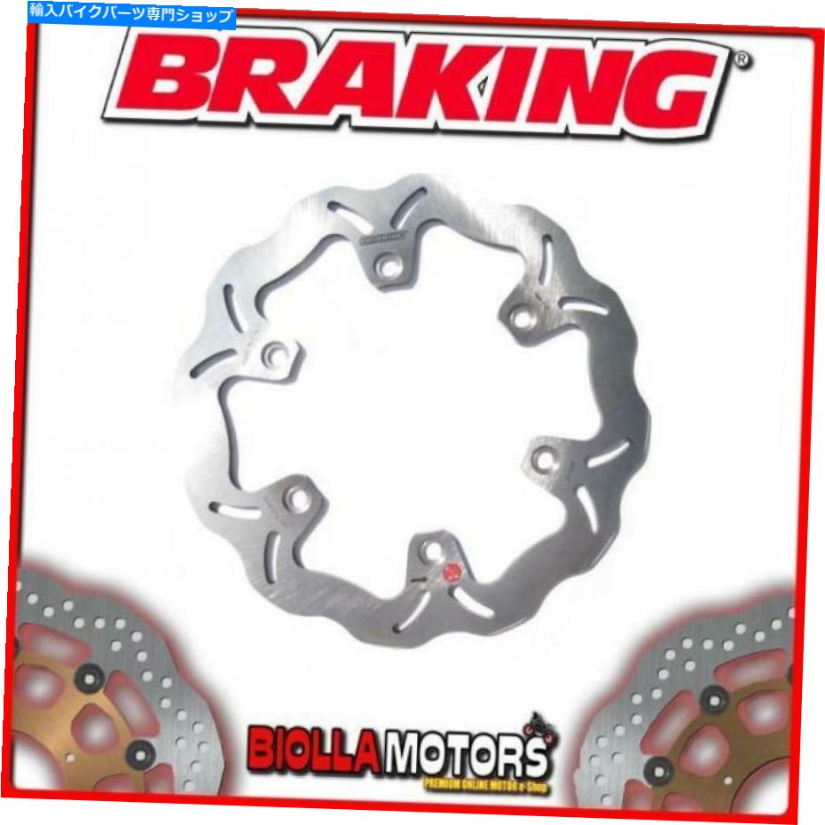 front brake rotor WF8117եȥ֥졼ǥSX֥졼ۥSW-T ABS 400 CC 2014 WAVE WF8117 FRONT BRAKE DISC SX BRAKING HONDA SW-T ABS 400cc 2014 WAVE FIXED