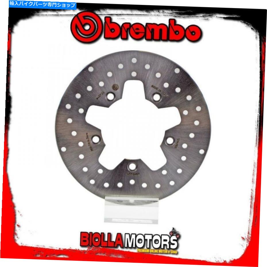 front brake rotor 68B407E1フロントブレーキディスクBrembo Kymco Xciting 2008- 250cc固定 68B407E1 FRONT BRAKE DISC BREMBO KYMCO XCITING 2008- 250CC FIXED